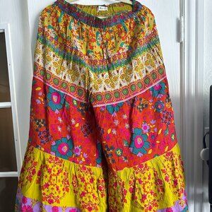 Natural Life Bohemian-style colorful printed pants